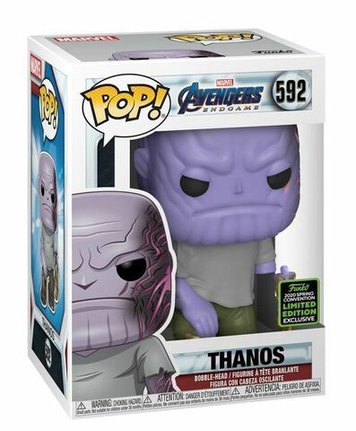 Figurine Funko Pop! N°592 - Marvel Avengers - Thanos (eccc 2020)